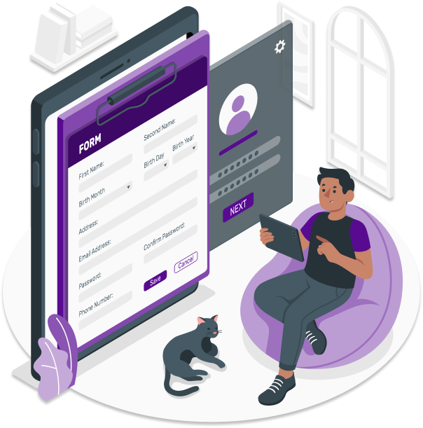 Login illustration