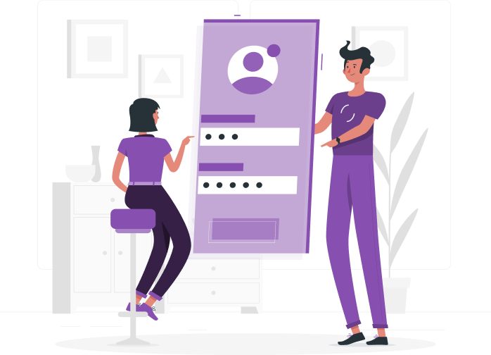 Login illustration